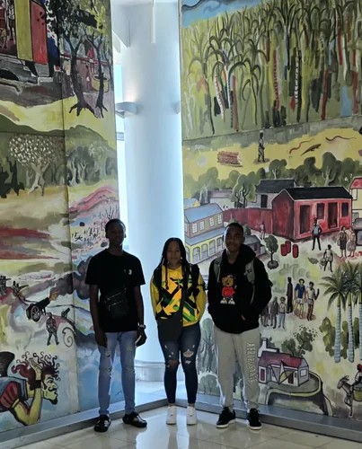 Team Jamaica en route to the US Open, Las Vegas